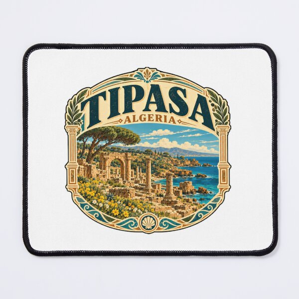 Item preview, Tipasa Algeria Roman Ruins Ancient City Traveler Souvenir designed and sold by Simsimah26Parks.