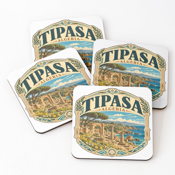 Item preview, Tipasa Algeria Roman Ruins Ancient City Traveler Souvenir designed and sold by Simsimah26Parks.