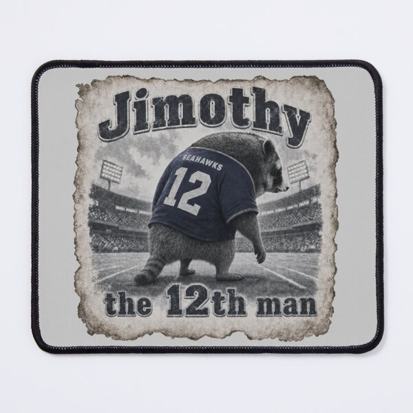 Item preview, Jimothy - the 12th man - vintage designed and sold by Shy Fractal Designs.