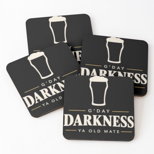 Item preview,  Gday Darkness Old Mate Funny Aussie Beer  designed and sold by Yellowriversss.