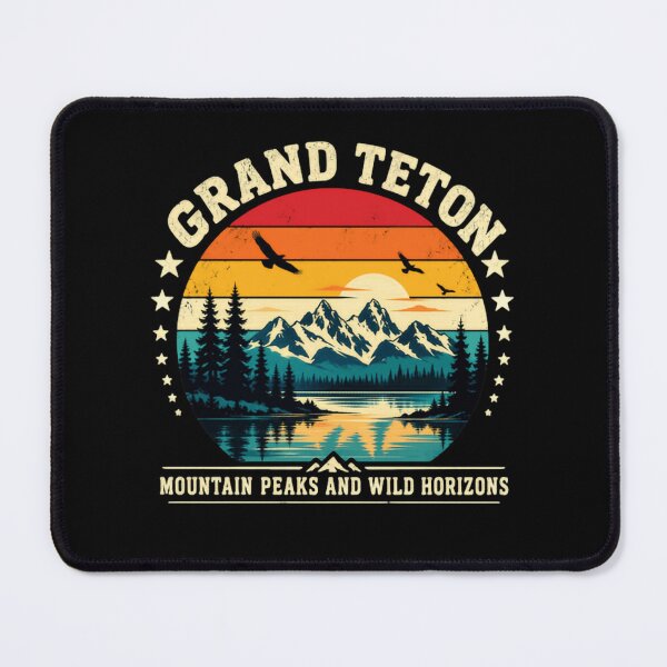 Item preview, Grand Teton Mountain Peaks And Wild Horizons National Park Wyoming Travel Outdoors designed and sold by JonesFlora2025.
