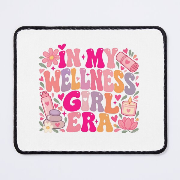 Item preview, In My Wellness Girl Era Women Self Care Wellbeing Lifestyle designed and sold by SkeletonsDanger.