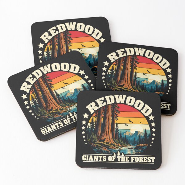 Item preview, Redwood Giants Of The Forest Nature Lover Hiking Camping Explorer designed and sold by JonesFlora2025.