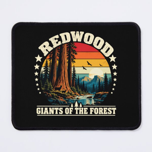 Item preview, Redwood Giants Of The Forest Nature Lover Hiking Camping Explorer designed and sold by JonesFlora2025.