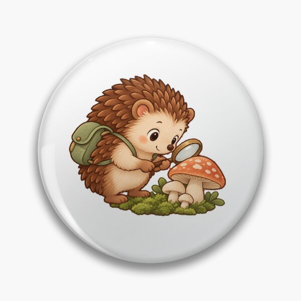 Item preview, Cute Hedgehog Explorer  designed and sold by naragon4289.