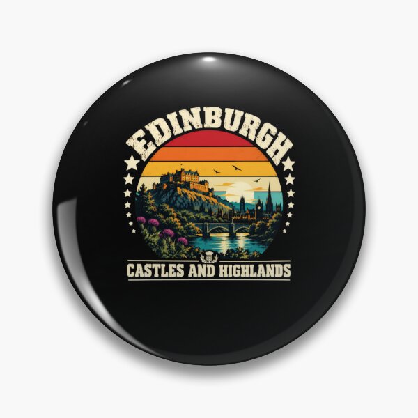 Item preview, Edinburgh Castles And Highlands Scotland Travel Souvenir designed and sold by HumansStuck12.