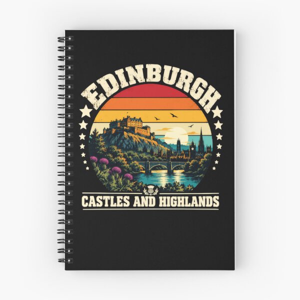Item preview, Edinburgh Castles And Highlands Scotland Travel Souvenir designed and sold by HumansStuck12.