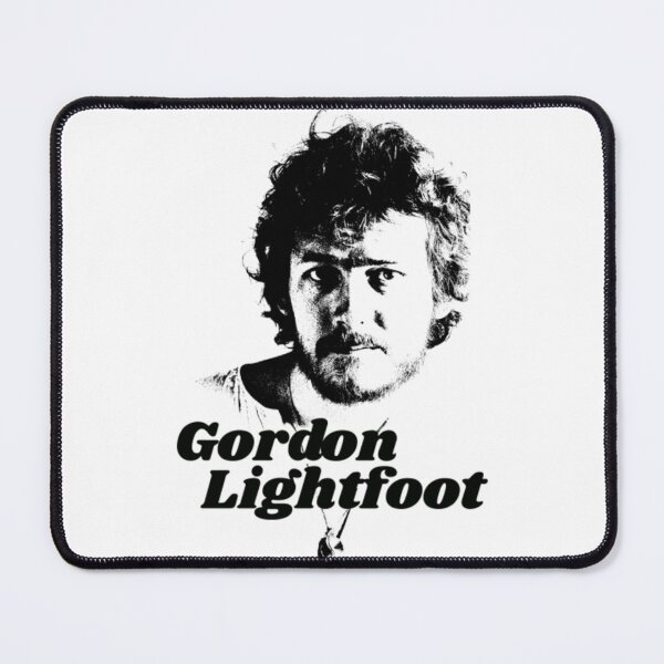 Item preview, Gordon Lightfoot Dark Tribute Folk Portrait designed and sold by LesleyKautzer.