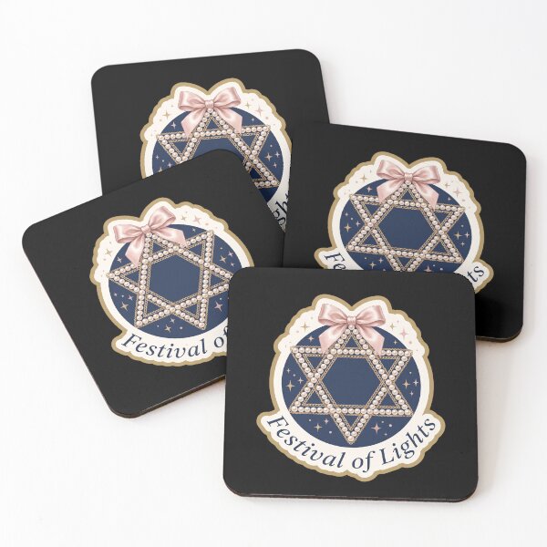 Item preview, Festival of Lights — Pearl Star of David Hanukkah designed and sold by TheCalmEdit.