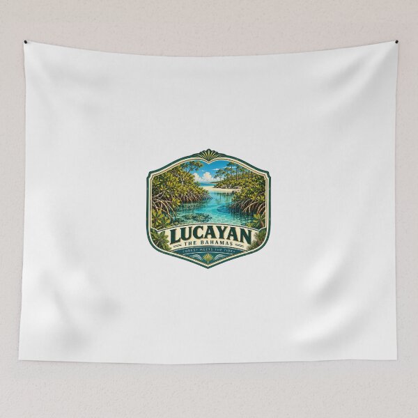 Item preview, Lucayan The Bahamas Forest Meets The Tide Tropical Island Vacation Explorer designed and sold by Simsimah26Parks.