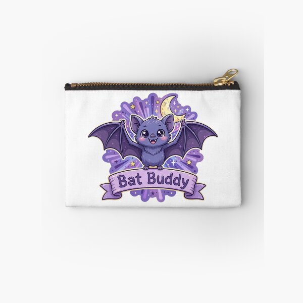 Item preview, Bat Buddy Name Banner Showcase Sticker - Halloween designed and sold by Lesley D.