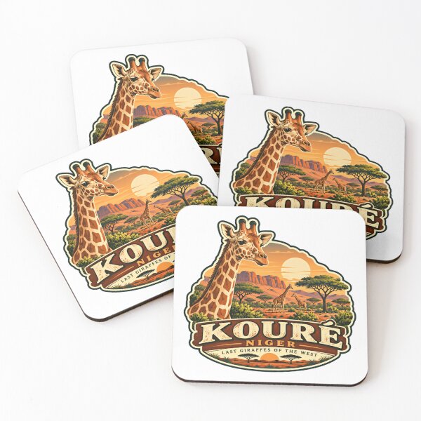Item preview, Koure Niger Last Giraffes Of The West African Safari Wildlife Conservation Travel designed and sold by Star3NowForMe.