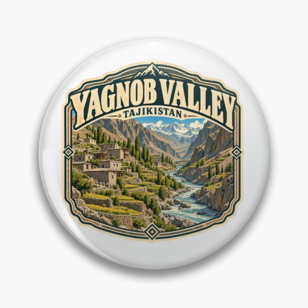 Item preview, Yagnob Valley Tajikistan Travel Souvenir Destination Explorer designed and sold by Simsimah26Parks.