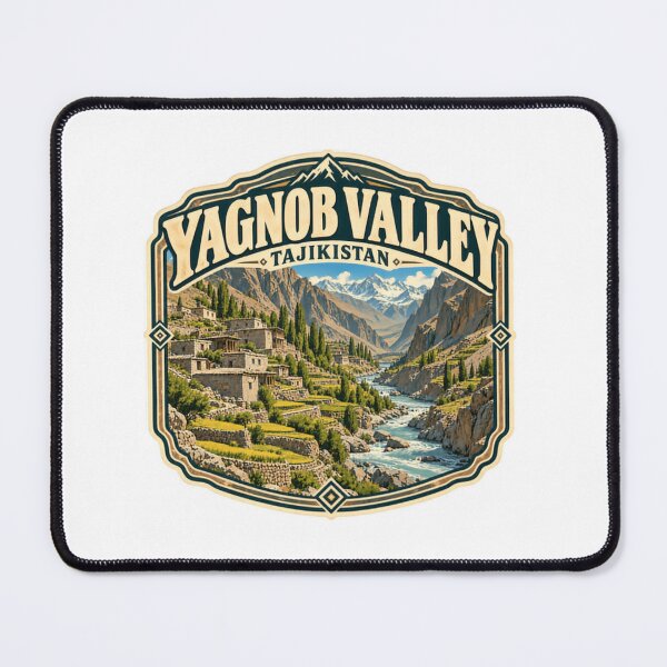 Item preview, Yagnob Valley Tajikistan Travel Souvenir Destination Explorer designed and sold by Simsimah26Parks.
