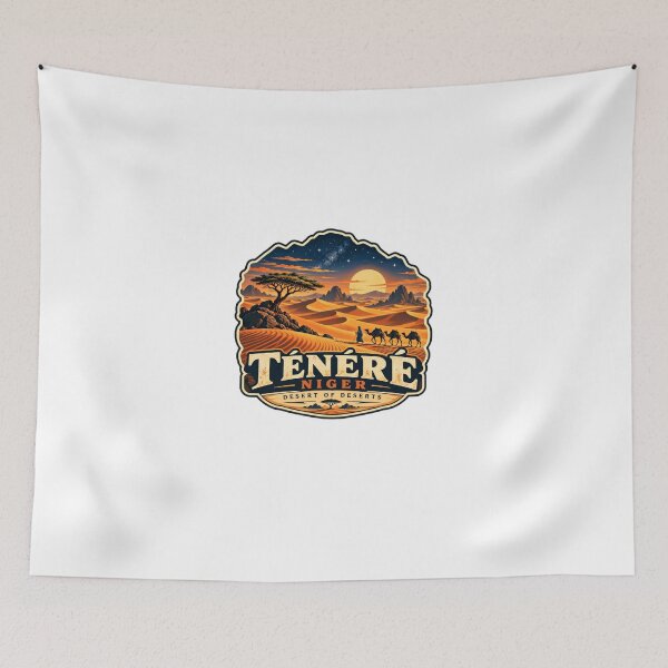 Item preview, Ténéré Niger Desert Of Deserts African Traveler Adventure Explorer designed and sold by Star3NowForMe.