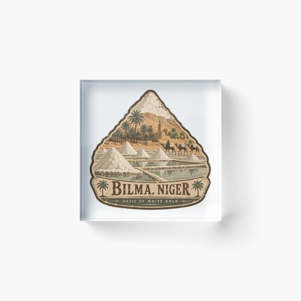 Item preview, Bilma Niger Oasis Of White Gold Sahara Desert Travel Destination designed and sold by Simsimah26Parks.
