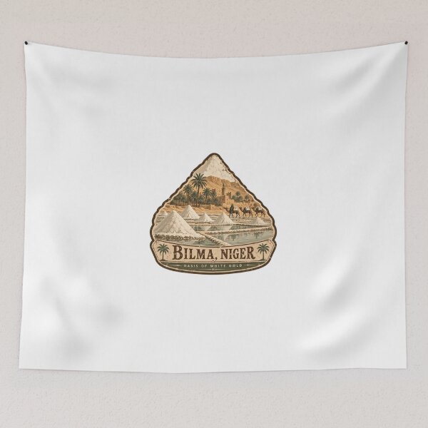 Item preview, Bilma Niger Oasis Of White Gold Sahara Desert Travel Destination designed and sold by Simsimah26Parks.