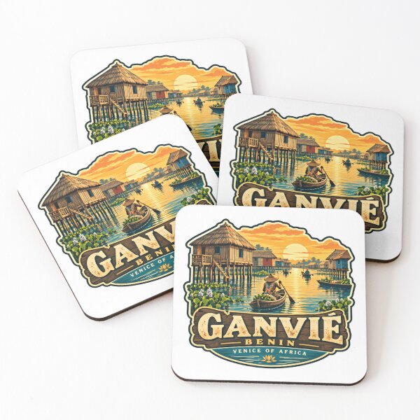 Item preview, Ganvie Benin Venice Of Africa Travel Destination African Explorer designed and sold by Star3NowForMe.