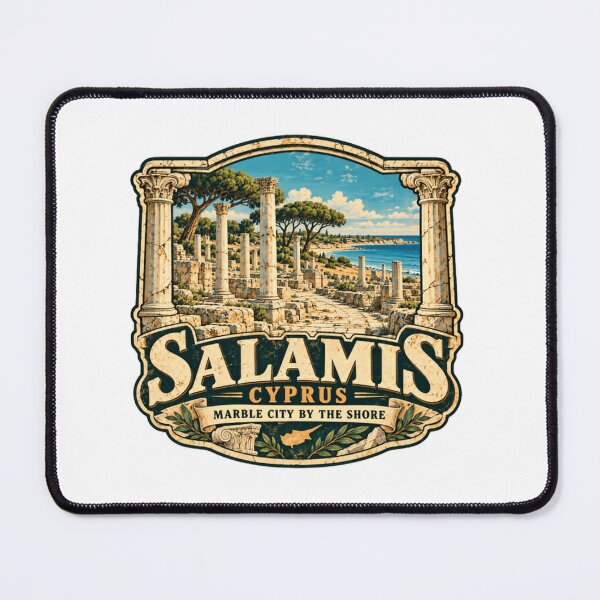Item preview, Salamis Cyprus Marble City By The Shore Ancient Ruins History Travel Souvenir designed and sold by Simsimah26Parks.