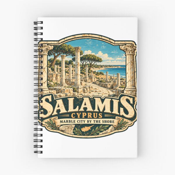 Item preview, Salamis Cyprus Marble City By The Shore Ancient Ruins History Travel Souvenir designed and sold by Simsimah26Parks.