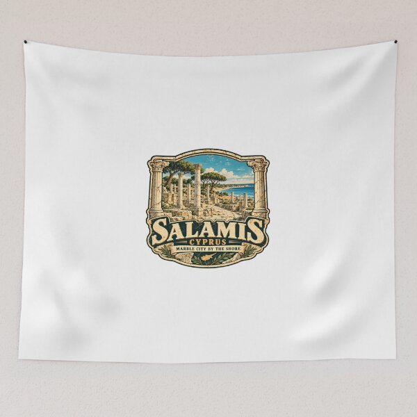 Item preview, Salamis Cyprus Marble City By The Shore Ancient Ruins History Travel Souvenir designed and sold by Simsimah26Parks.