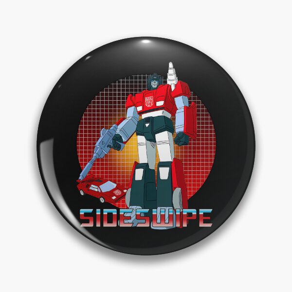 Item preview, Red Robot Holding Drill Weapon Beside Red Sports Car designed and sold by LiamHawki.