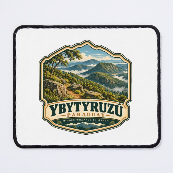 Item preview, Ybytyruzú Paraguay Ridges Wrapped In Green National Park Travel Landscape designed and sold by Simsimah26Parks.