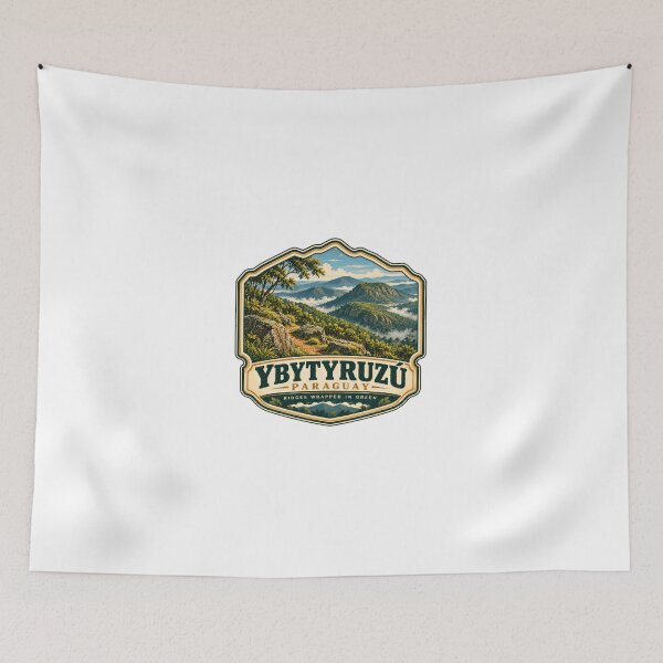 Item preview, Ybytyruzú Paraguay Ridges Wrapped In Green National Park Travel Landscape designed and sold by Simsimah26Parks.