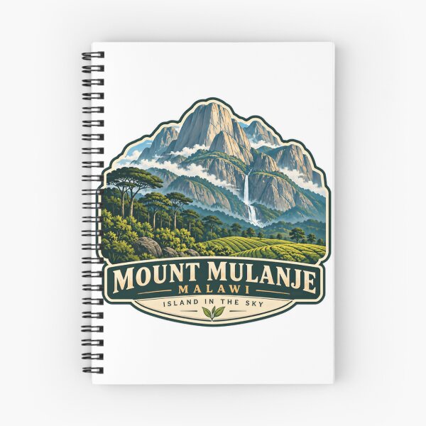 Item preview, Mount Mulanje Malawi Island In The Sky African Mountain Travel Hiking designed and sold by Star3NowForMe.