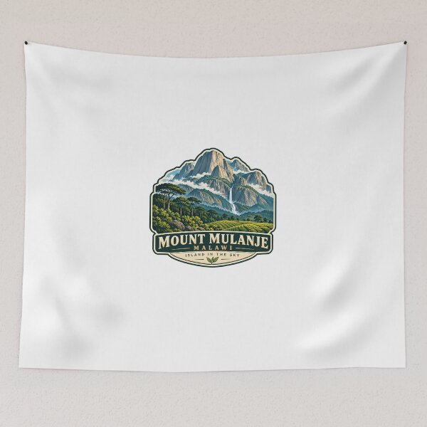 Item preview, Mount Mulanje Malawi Island In The Sky African Mountain Travel Hiking designed and sold by Star3NowForMe.