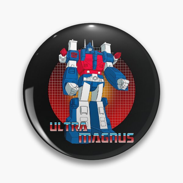 Item preview, Large Blue White And Red Armored Robot Standing In Grid designed and sold by LiamHawki.