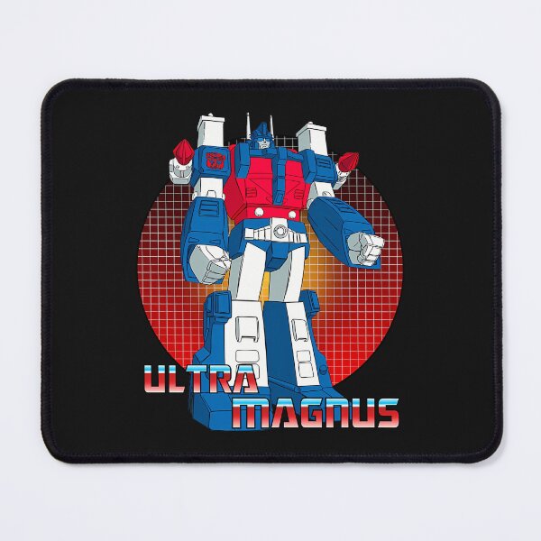 Item preview, Large Blue White And Red Armored Robot Standing In Grid designed and sold by LiamHawki.