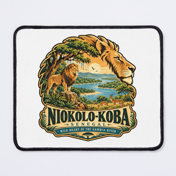 Item preview, Niokolo-Koba Senegal Wild Heart Of The Gambia River African National Park Wildlife Safari designed and sold by Star3NowForMe.