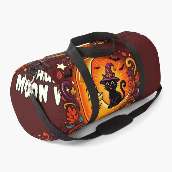Item preview, Enchanting Halloween Moon Vibes – A charming classic combining a crescent moon and a black cat with a magical, Halloween-inspired theme. designed and sold by Thegoldenline.