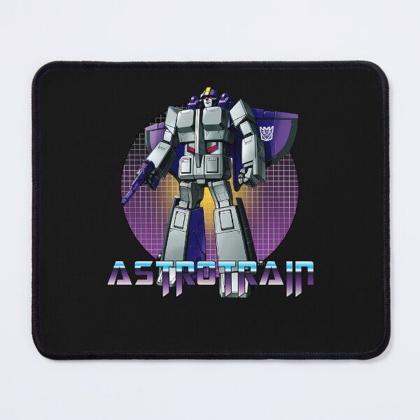 Item preview, Grey And Purple Shuttle Robot Standing In Grid Pattern designed and sold by LiamHawki.