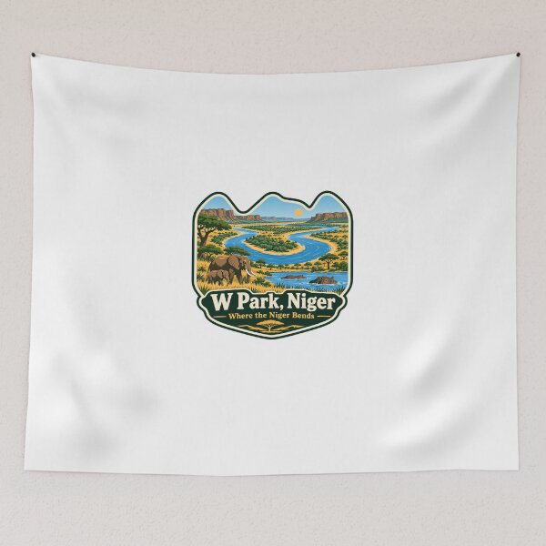 Item preview, W Park, Niger Where The Niger Bends African Safari National Park Travel designed and sold by Star3NowForMe.