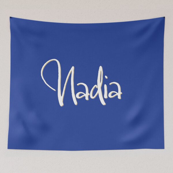 Item preview, NADIA personalized type design designed and sold by CharlottePlaceArt.