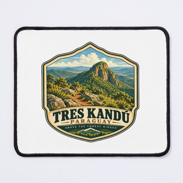 Item preview, Tres Kandú Paraguay Above The Forest Ridges Mountain Hiking designed and sold by Simsimah26Parks.