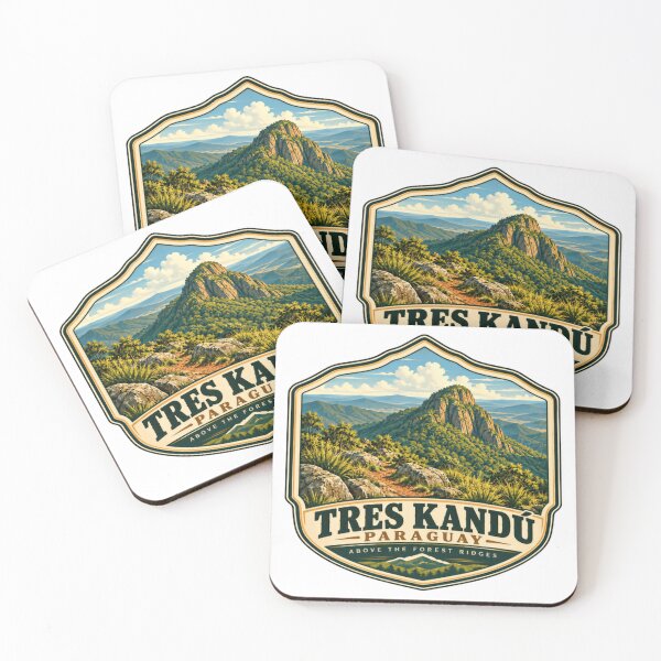 Item preview, Tres Kandú Paraguay Above The Forest Ridges Mountain Hiking designed and sold by Simsimah26Parks.