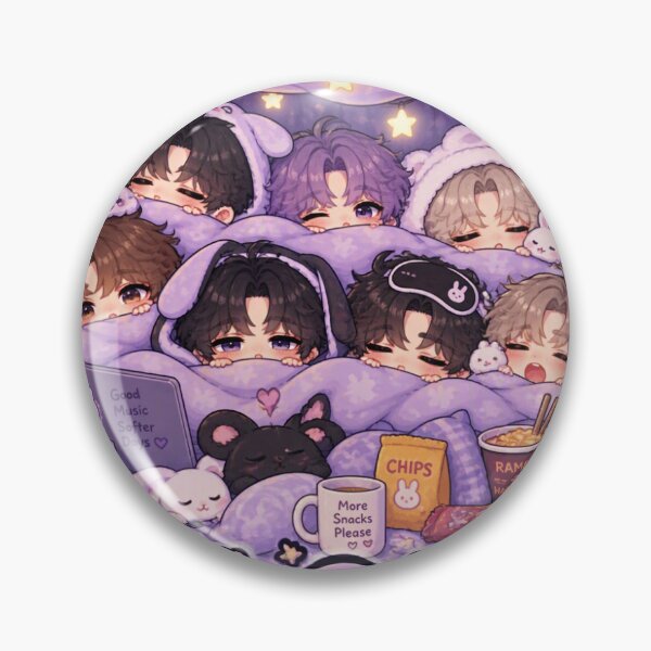 Item preview, Kpop Introvert Meme Sticker | BTS Inspired Cozy Chibi Sticker | Funny ARMY Anime Fan Art designed and sold by CutePrintCorner.