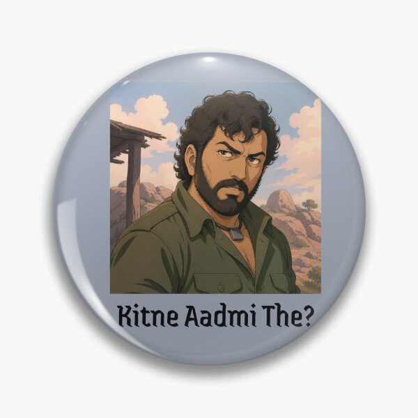Item preview, Sholay's iconic dialogue designed and sold by U-ChillOut.