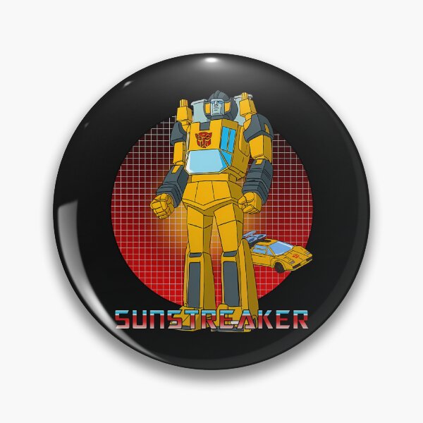 Item preview, Yellow And Black Robot Standing Beside Yellow Sports Car designed and sold by LiamHawki.