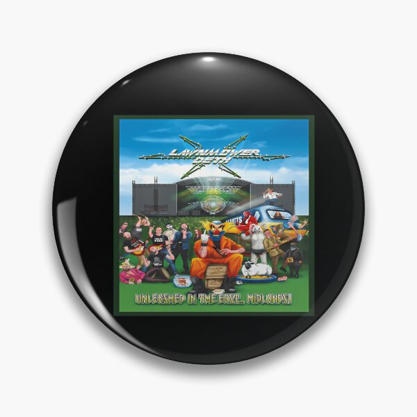 Item preview, Lawnmower Deth Stage Crowd And Mascot designed and sold by FlordBonger.