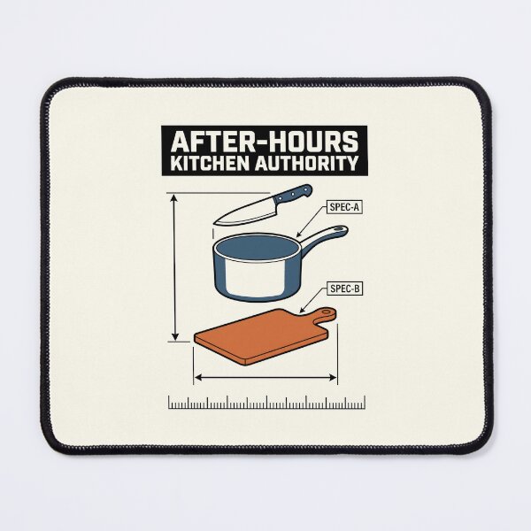 Item preview, After Hours Kitchen Authority Culinary Knife Cook Spec designed and sold by SplashTastic.