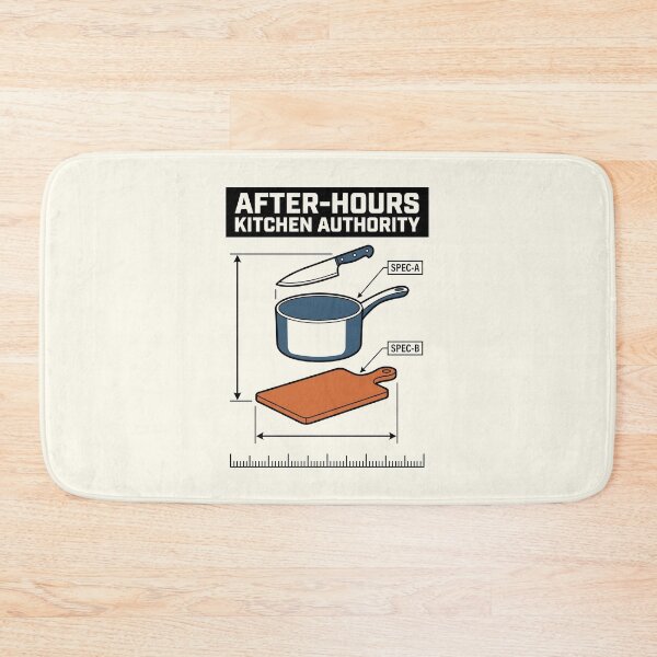 Item preview, After Hours Kitchen Authority Culinary Knife Cook Spec designed and sold by SplashTastic.