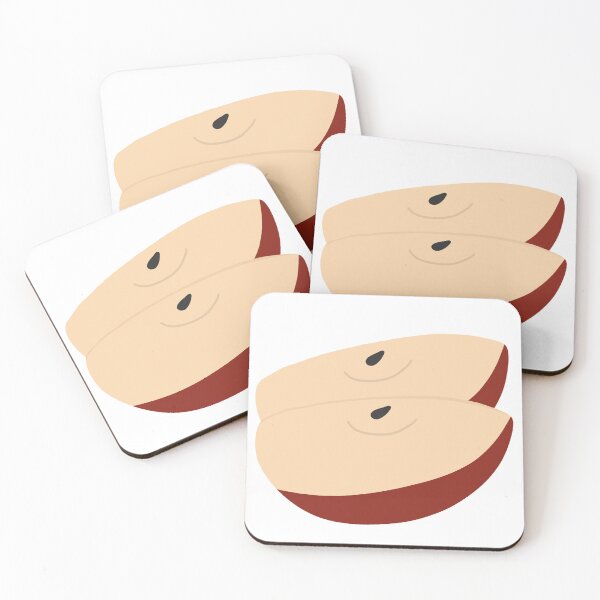 Item preview, Fresh Red Apple Slices Fruit designed and sold by raun.draw.