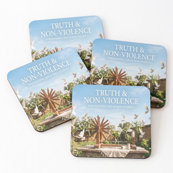 Item preview, A photo celebrating Truth and Non-violence Day designed and sold by Solomon-Ent-144.