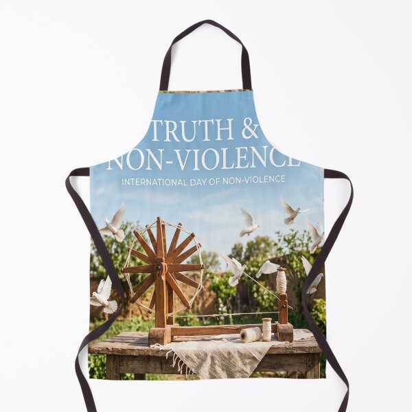 Item preview, A photo celebrating Truth and Non-violence Day designed and sold by Solomon-Ent-144.