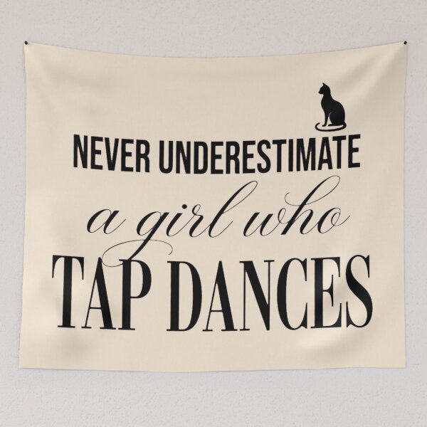 Item preview, Tap Dancer Quote Cat Lover Girl Recital  designed and sold by Yellowriversss.