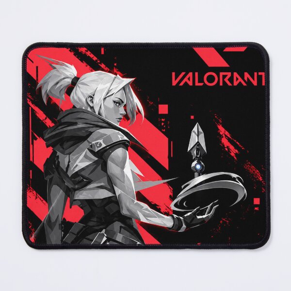 Item preview, Neon Duelist Gaming Warrior – Red & Black Anime Gamer Design designed and sold by NBT-NOVA.